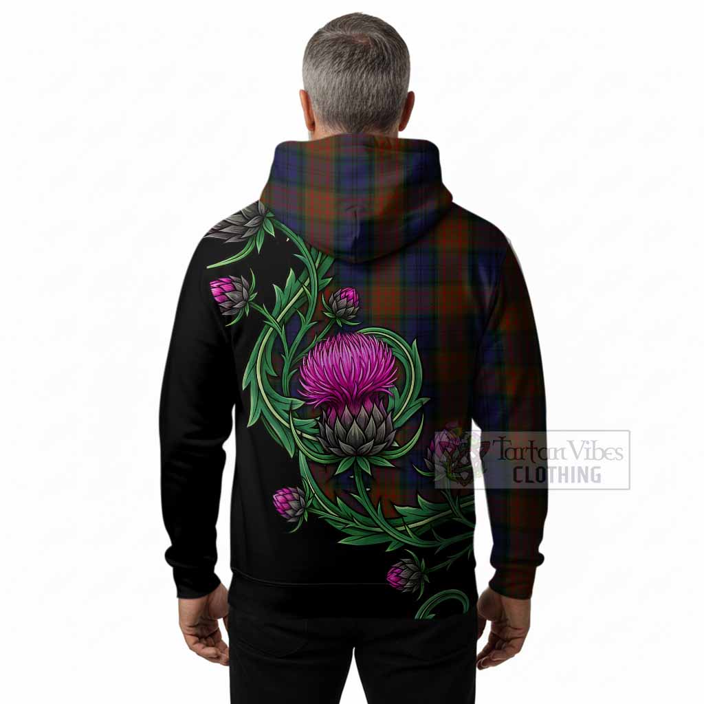 Longford Tartan Hoodie Resilient Scottish Thistle