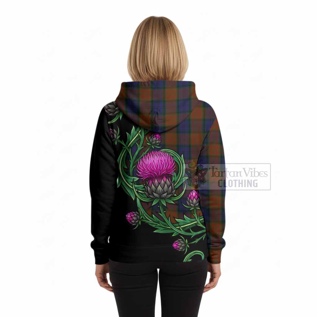Longford Tartan Hoodie Resilient Scottish Thistle