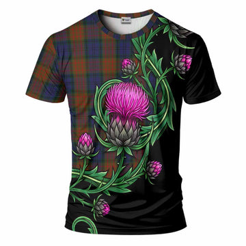 Longford Tartan T-Shirt Resilient Scottish Thistle