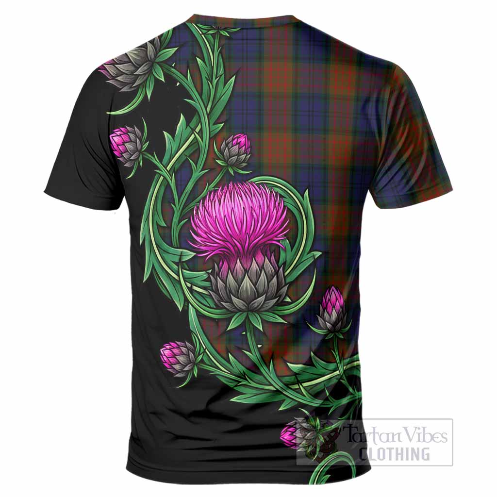 Longford Tartan T-Shirt Resilient Scottish Thistle