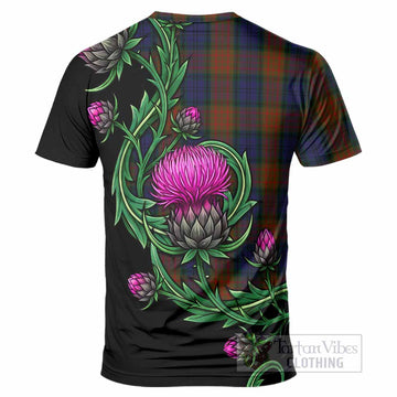 Longford Tartan T-Shirt Resilient Scottish Thistle