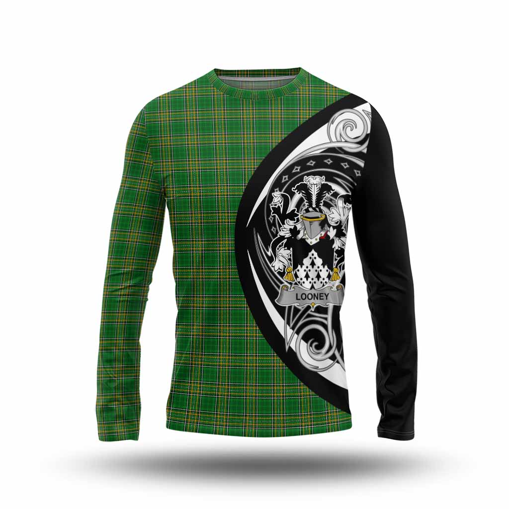 Looney Irish Clan Long Sleeve T-Shirt Celtic Circle Style Unisex - Tartan Vibes Clothing