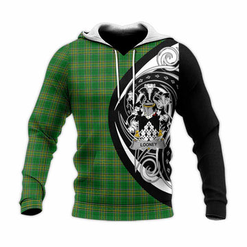 Tartan Vibes Clothing Looney Irish Clan Knitted Hoodie Celtic Circle Style