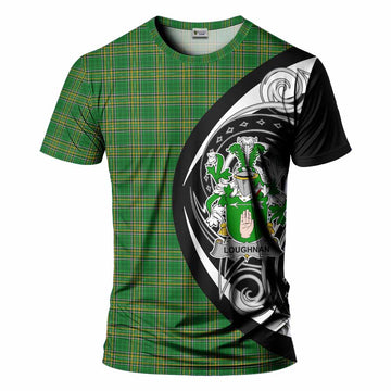 Loughnan Irish Clan T-Shirt Celtic Circle Style Kid's Shirt - Tartan Vibes Clothing