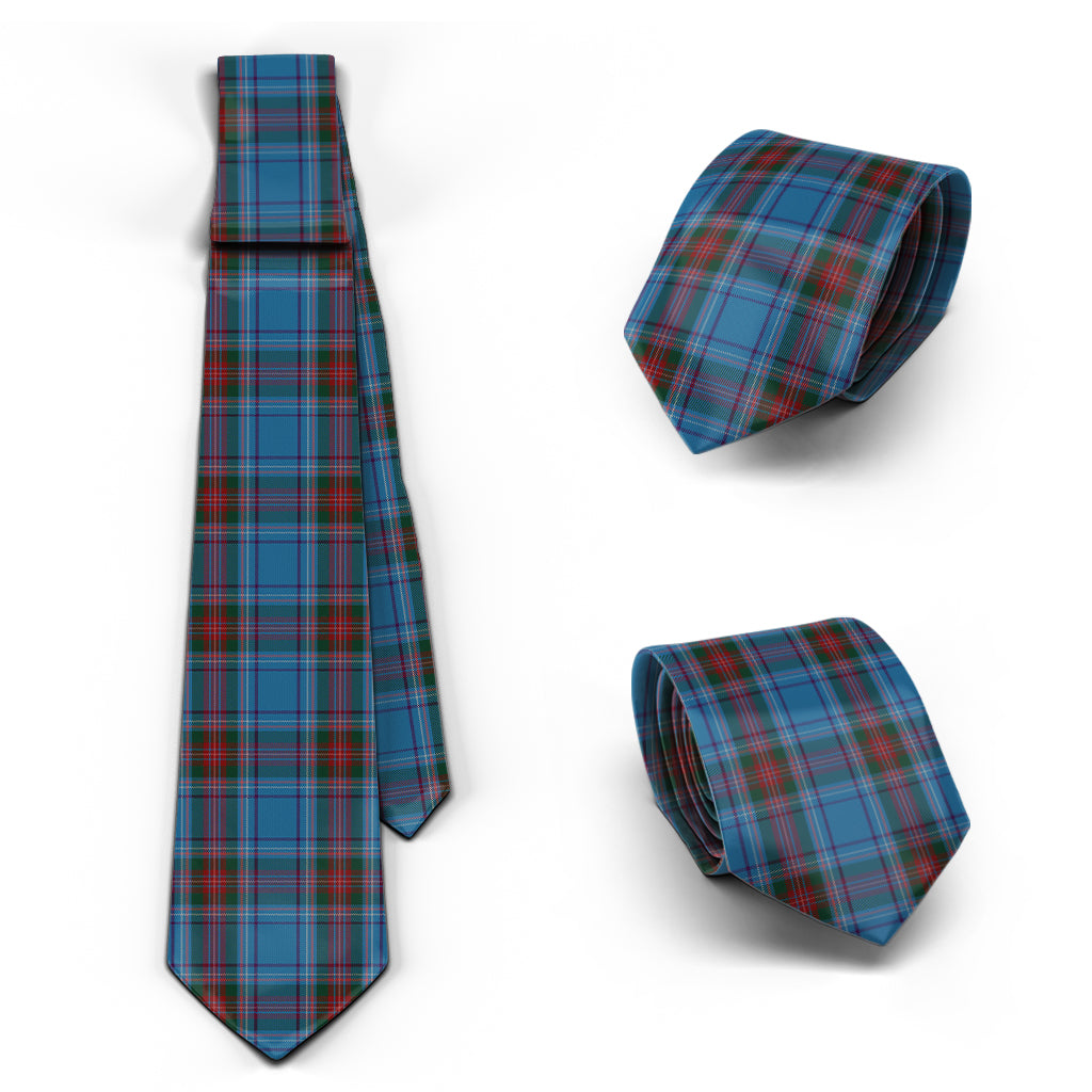 Louth County Ireland Tartan Classic Necktie Necktie One Size - Tartan Vibes Clothing