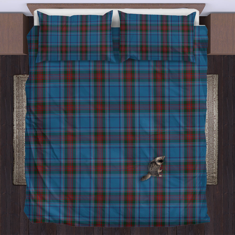 Louth County Ireland Tartan Bedding Set US Bedding Set - Tartan Vibes Clothing