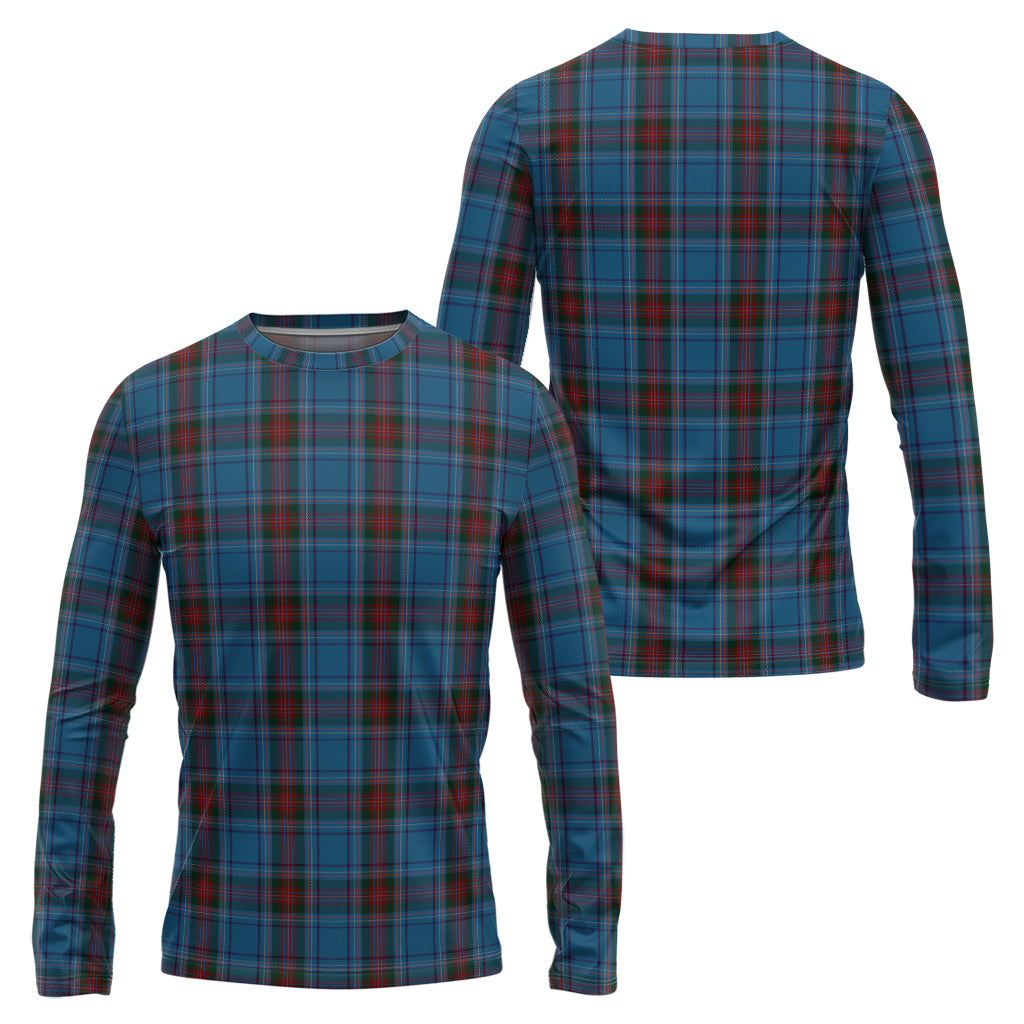 Louth County Ireland Tartan Long Sleeve T-Shirt Unisex - Tartan Vibes Clothing