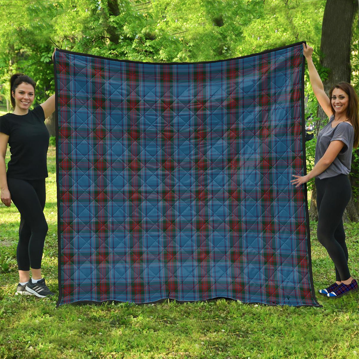 Louth County Ireland Tartan Quilt - Tartan Vibes Clothing