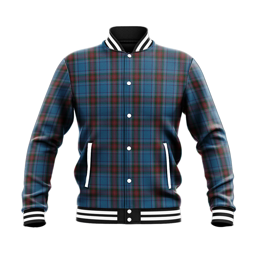 Louth County Ireland Tartan Baseball Jacket - Tartan Vibes Clothing