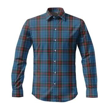 Louth County Ireland Tartan Long Sleeve Button Up Shirt