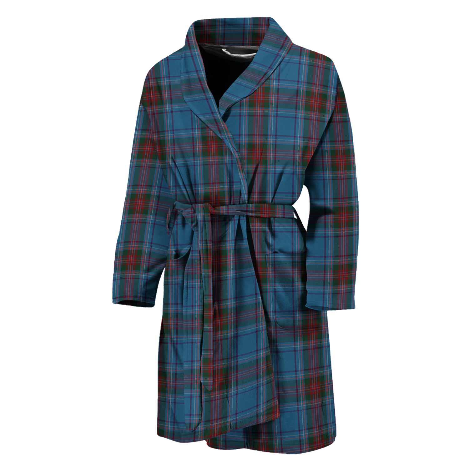 Louth County Ireland Tartan Bathrobe - Tartan Vibes Clothing