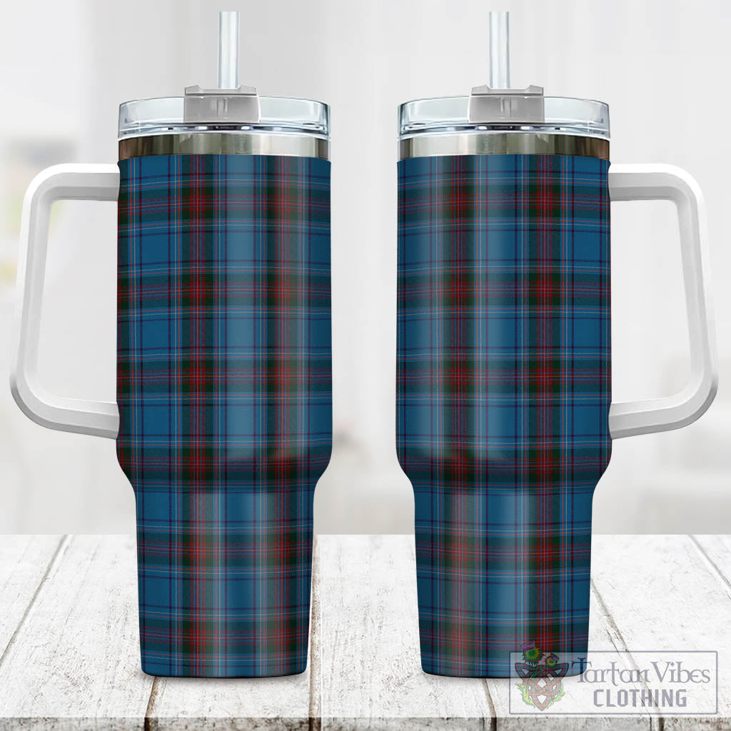 Tartan Vibes Clothing Louth County Ireland Tartan Tumbler with Handle