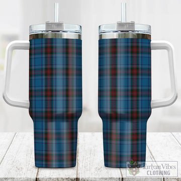Tartan Vibes Clothing Louth County Ireland Tartan Tumbler with Handle