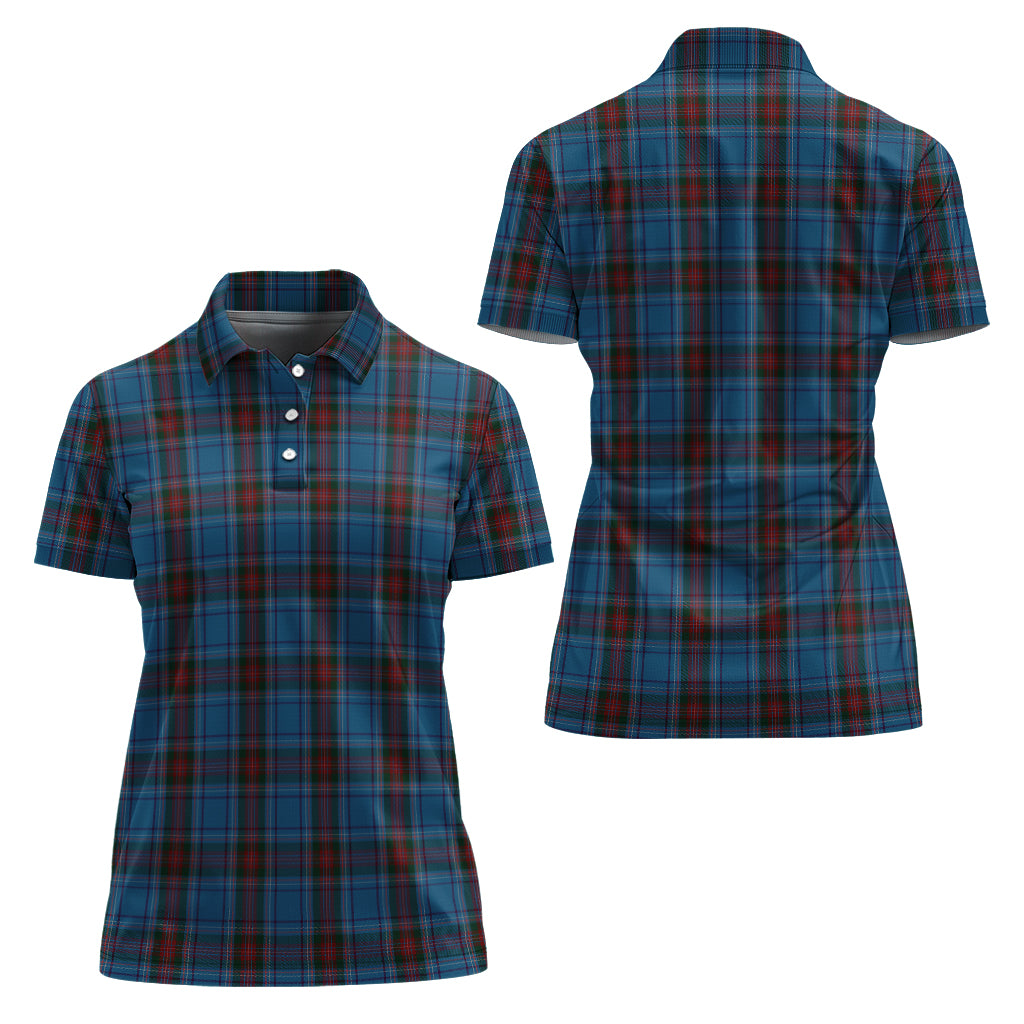 louth-county-ireland-tartan-polo-shirt-for-women