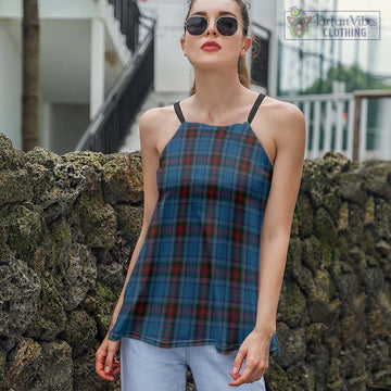 Tartan Vibes Clothing Louth County Ireland Tartan Loose Halter Neck Camisole