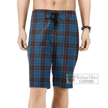 Louth County Ireland Tartan Men's Board Shorts Men - Tartan Vibes Clothing