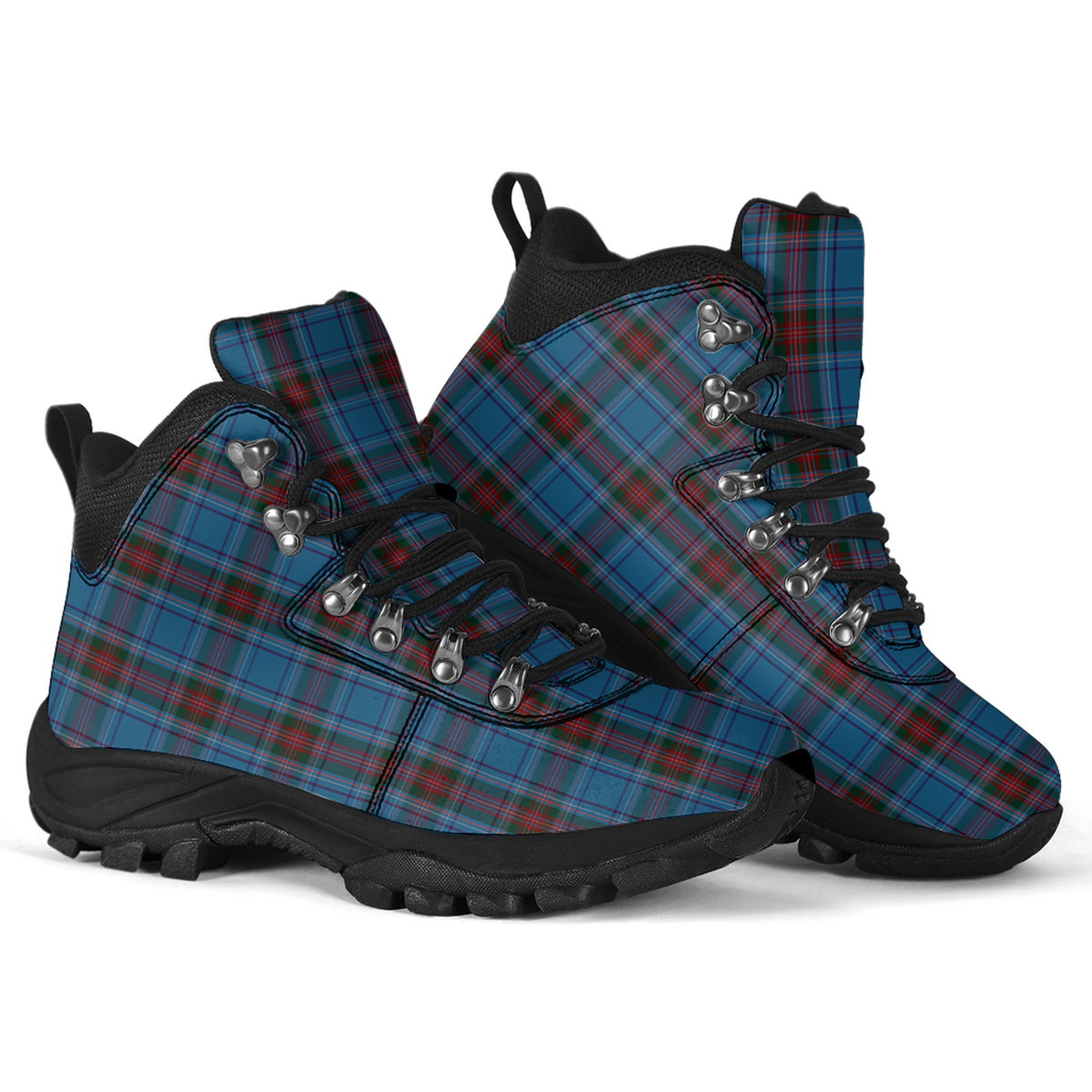 Louth County Ireland Tartan Alpine Boots - Tartan Vibes Clothing