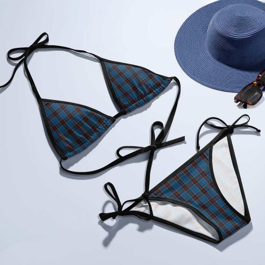 Louth County Ireland Tartan Bikini Swimsuit - Tartan Vibes Clothing
