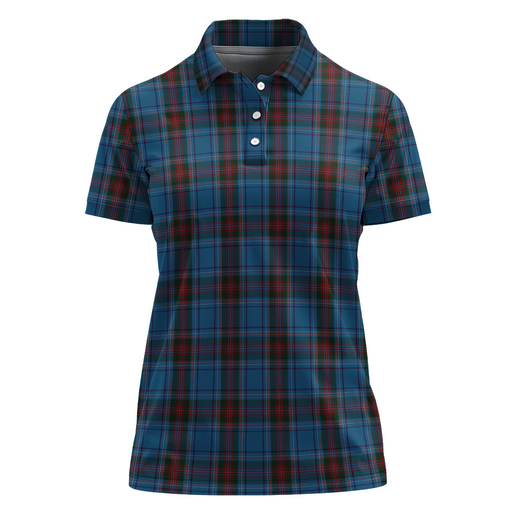 louth-county-ireland-tartan-polo-shirt-for-women