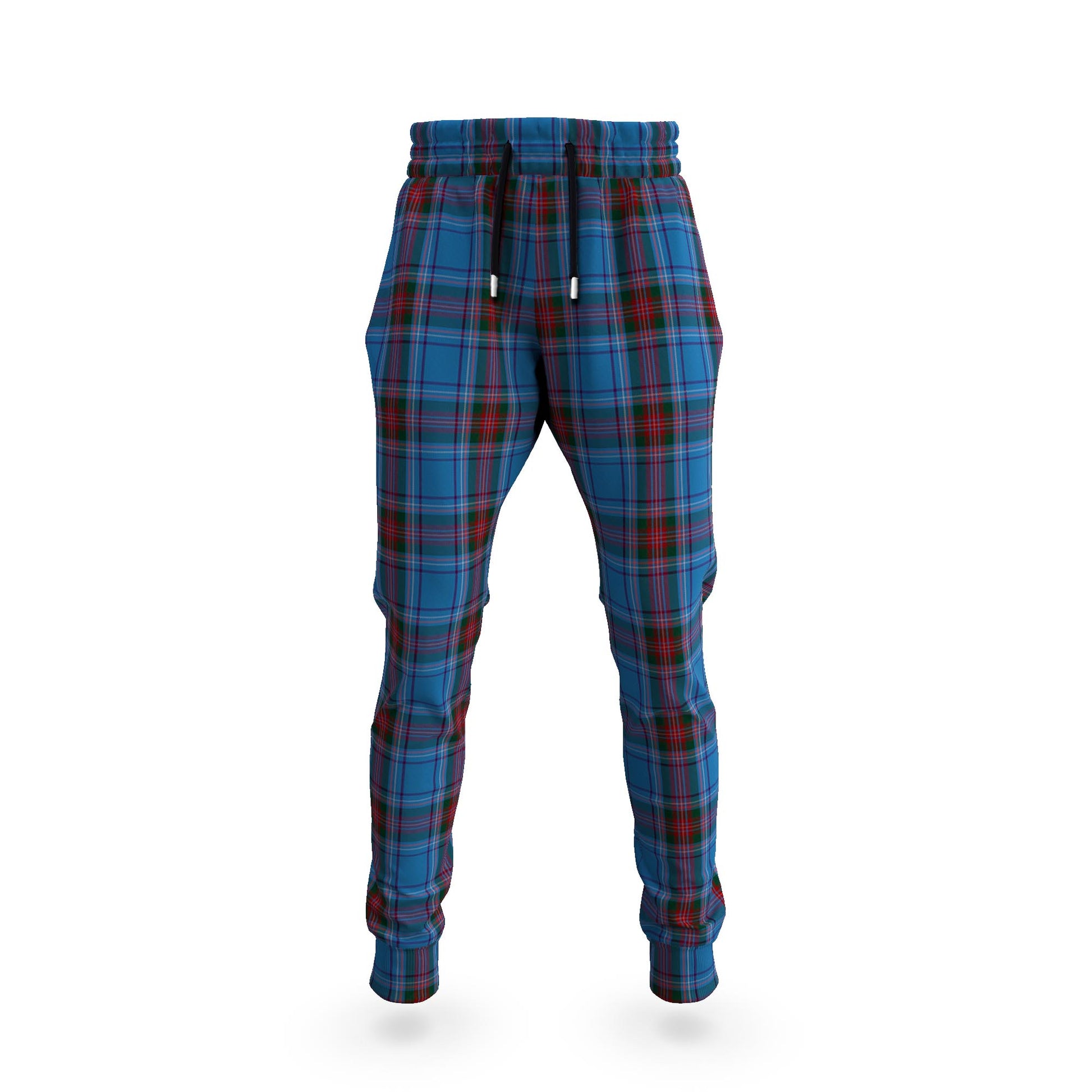 Louth County Ireland Tartan Joggers Pants 5XL - Tartan Vibes Clothing
