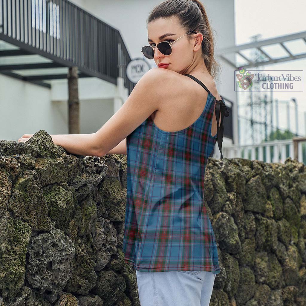 Tartan Vibes Clothing Louth County Ireland Tartan Loose Halter Neck Camisole