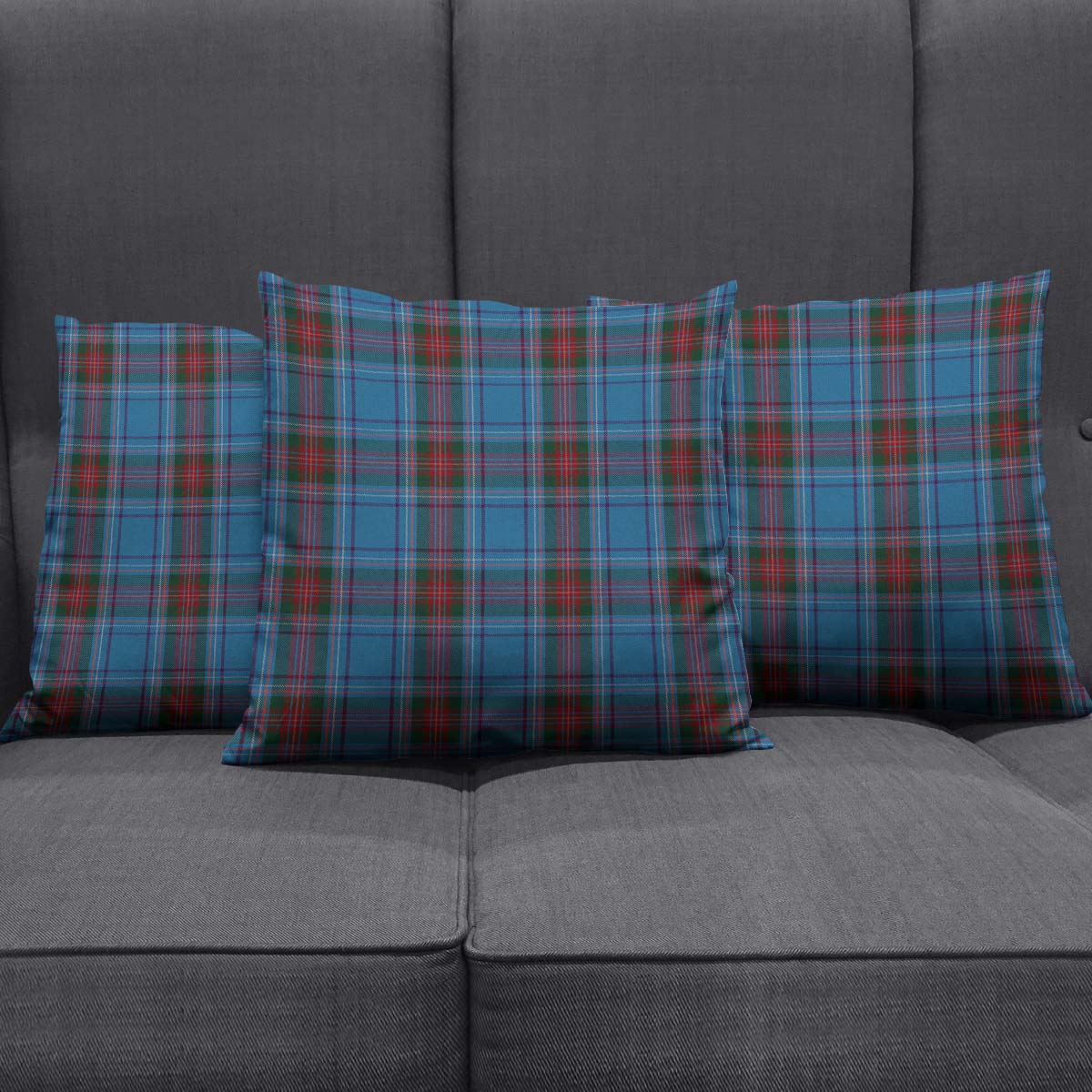 Louth County Ireland Tartan Pillow Cover - Tartanvibesclothing