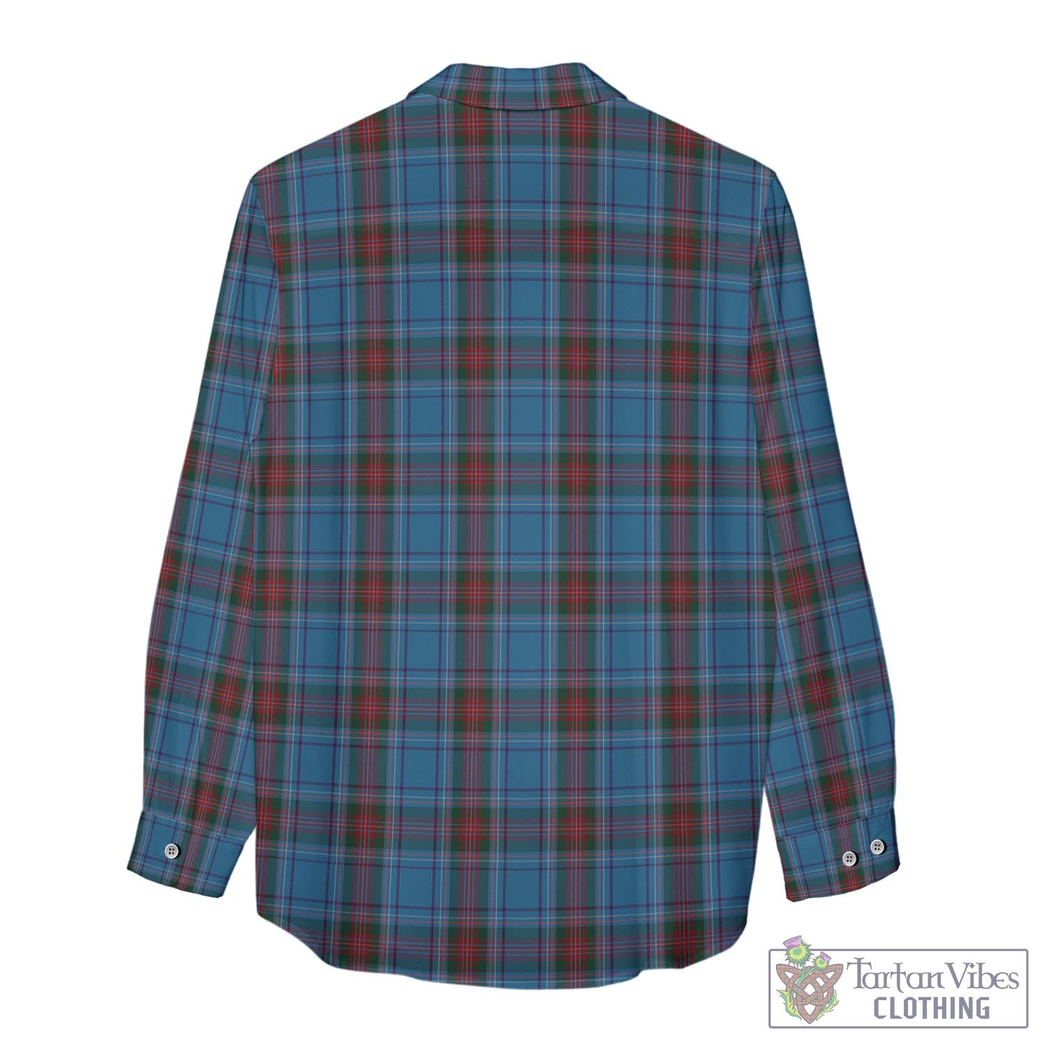 Louth County Ireland Tartan Women's Casual Shirt - Tartan Vibes Clothing