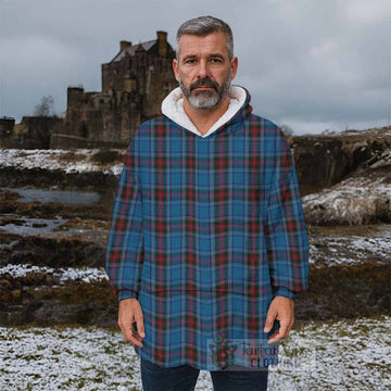 Louth County Ireland Tartan Wearable Blanket - Tartan Vibes Clothing