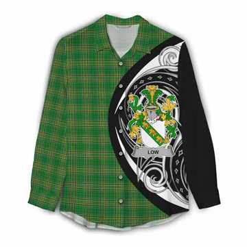 Tartan Vibes Clothing Low Irish Clan Women's Casual Shirt Celtic Circle Style