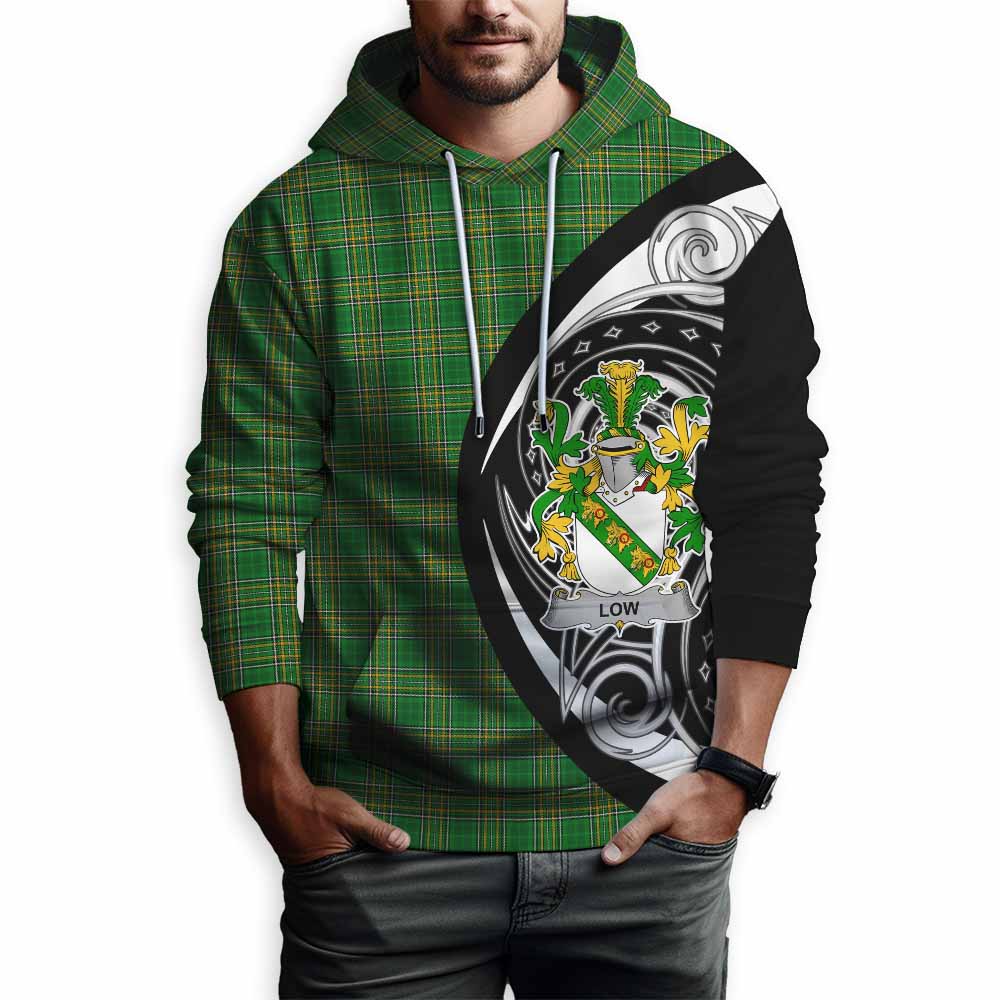 Low Irish Clan Hoodie Celtic Circle Style Pullover Hoodie - Tartan Vibes Clothing