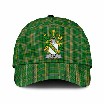 Low Irish Clan Tartan Classic Cap with Coat of Arms