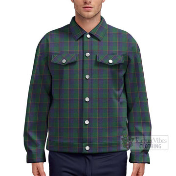 Lowry Tartan Unisex Lapel Cotton Jacket Unisex - Tartan Vibes Clothing