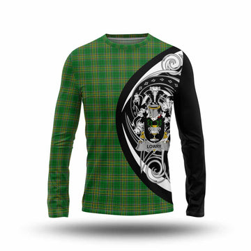 Lowry Irish Clan Long Sleeve T-Shirt Celtic Circle Style Unisex - Tartan Vibes Clothing