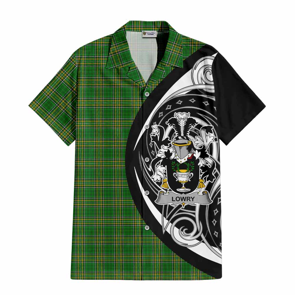 Lowry Irish Clan Hawaiian Shirt Celtic Circle Style Kid - Tartan Vibes Clothing
