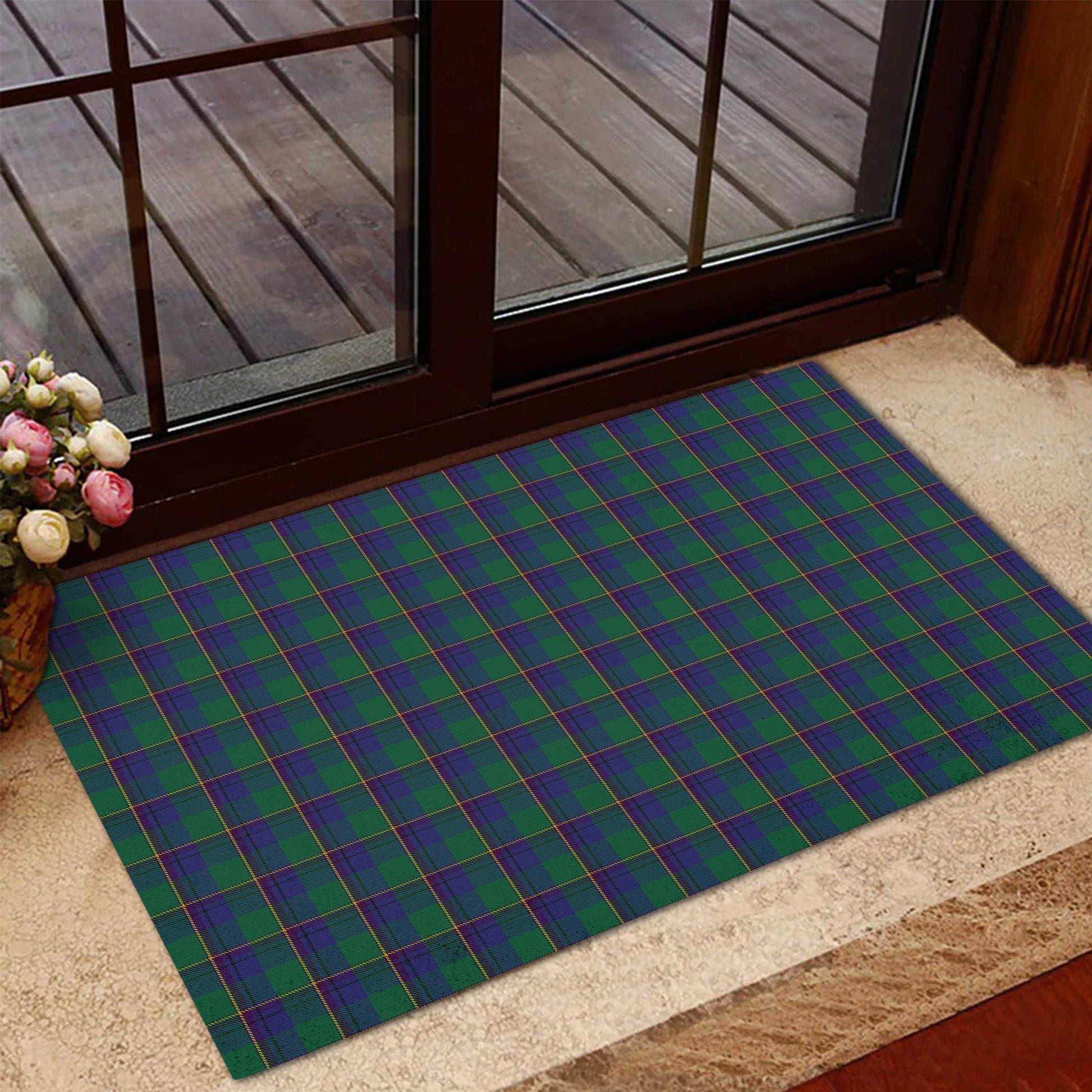 Lowry Tartan Rubber Doormat L 60*90cm - Tartan Vibes Clothing