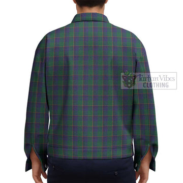 Lowry Tartan Unisex Lapel Cotton Jacket - Tartan Vibes Clothing