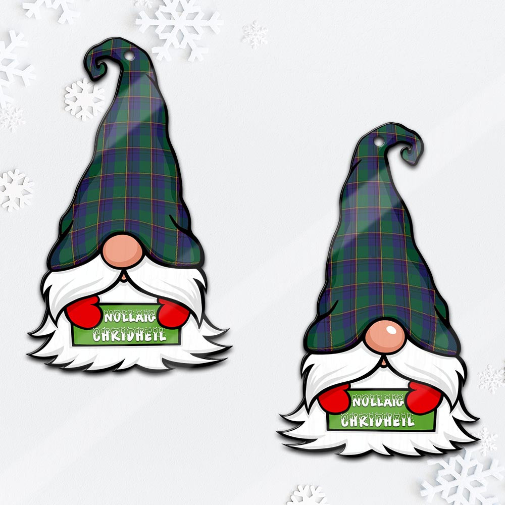 Lowry Gnome Christmas Ornament with His Tartan Christmas Hat - Tartan Vibes Clothing
