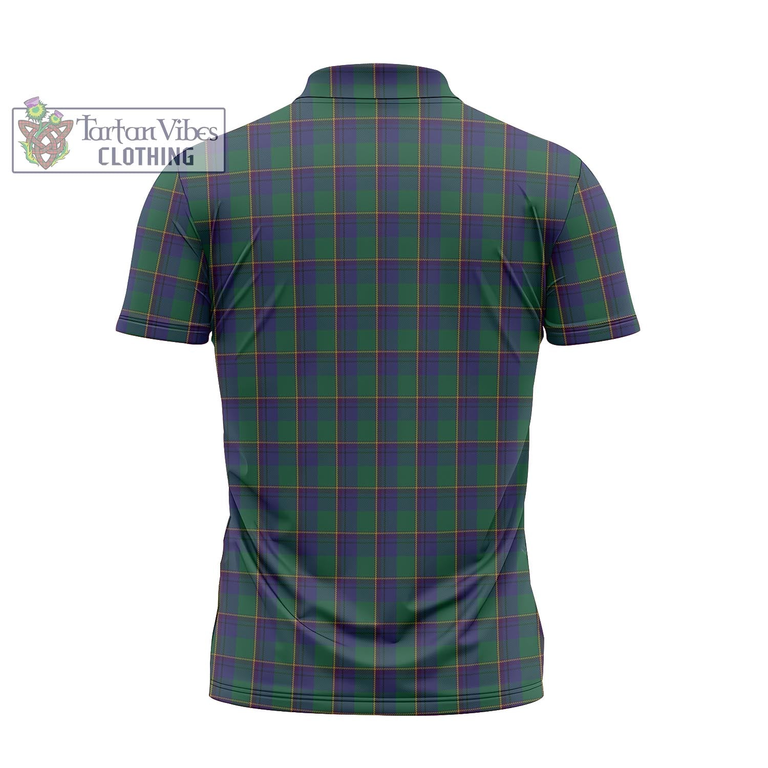 Lowry Tartan Zipper Polo Shirt - Tartan Vibes Clothing