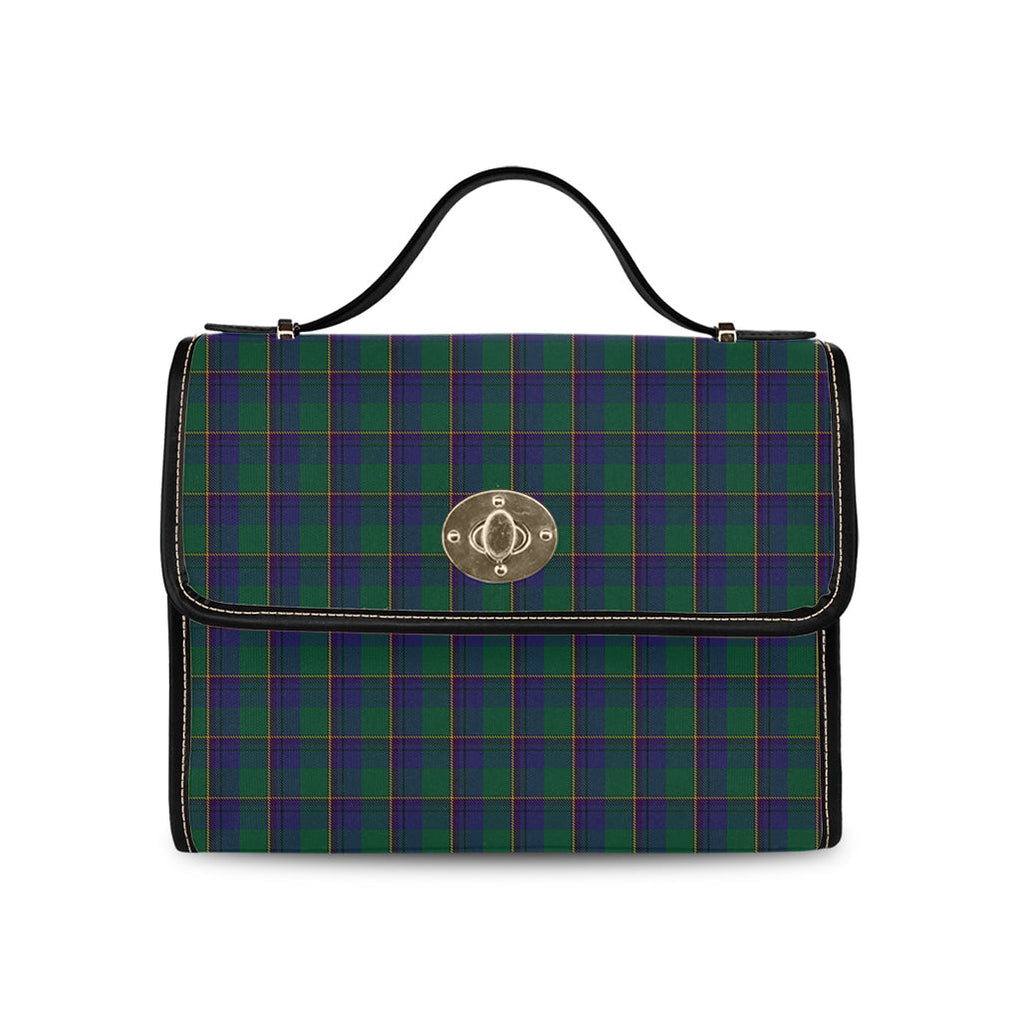 lowry-tartan-leather-strap-waterproof-canvas-bag