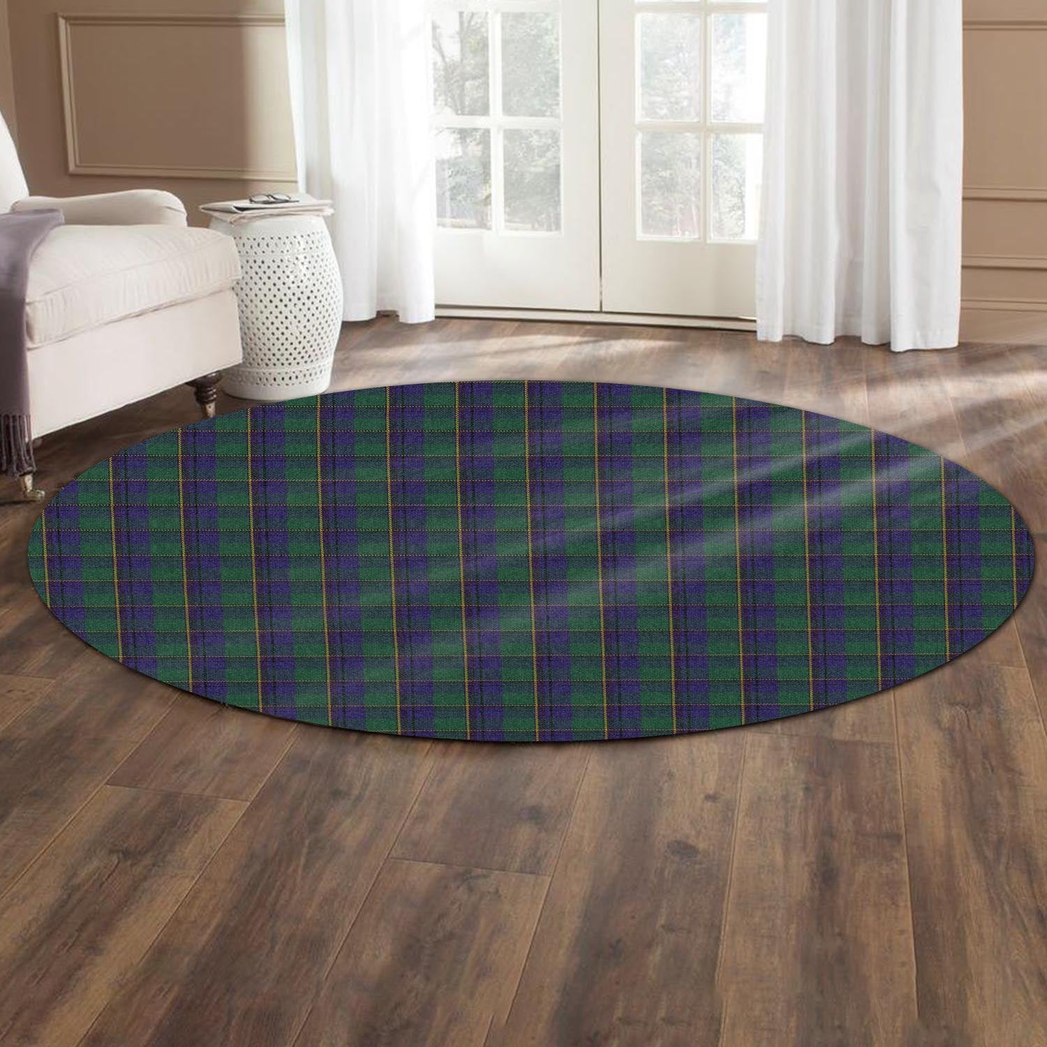 Lowry Tartan Round Rug - Tartan Vibes Clothing