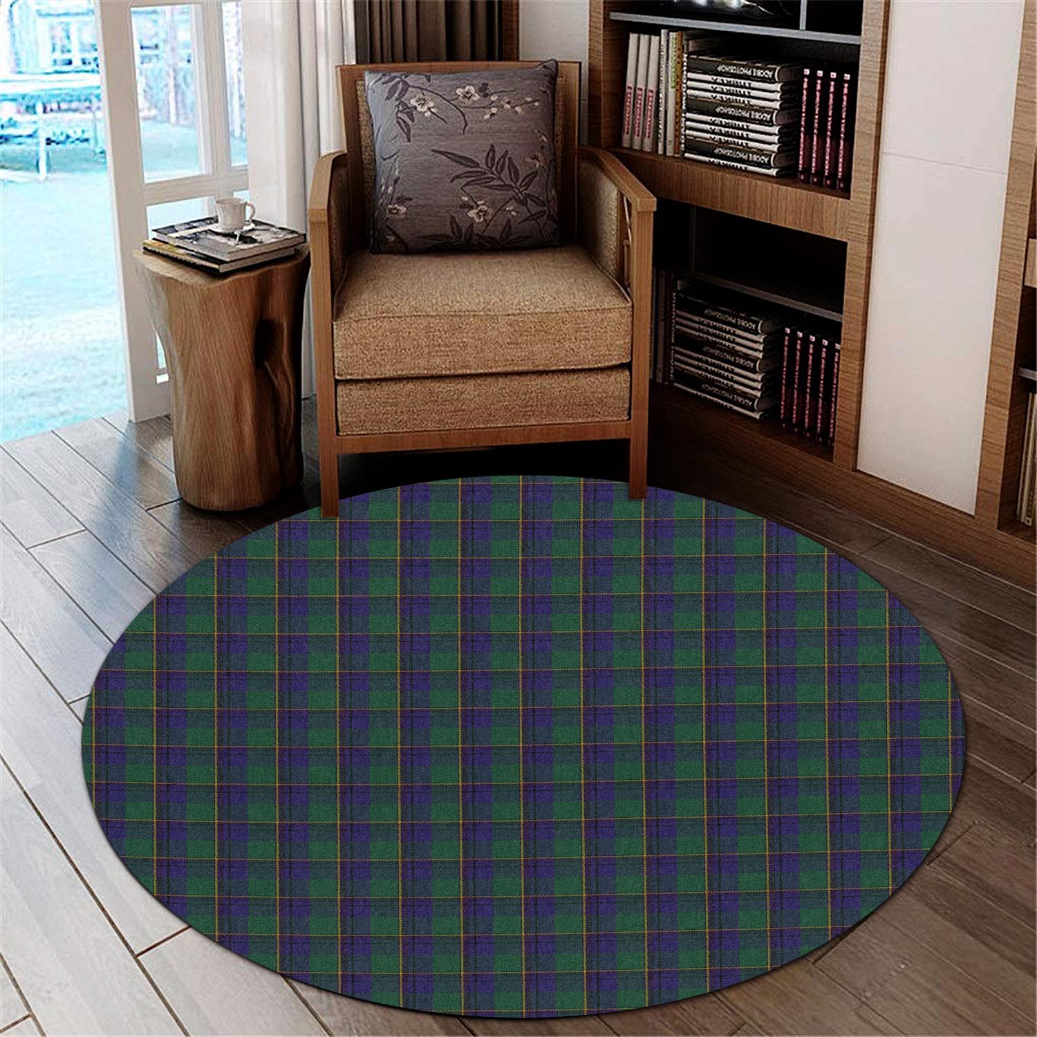 Lowry Tartan Round Rug - Tartan Vibes Clothing