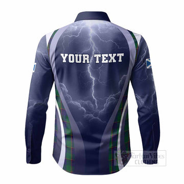 Lowry Scotland Football Tartan Long Sleeve Button Shirts Scotland On Tour Trophy Style