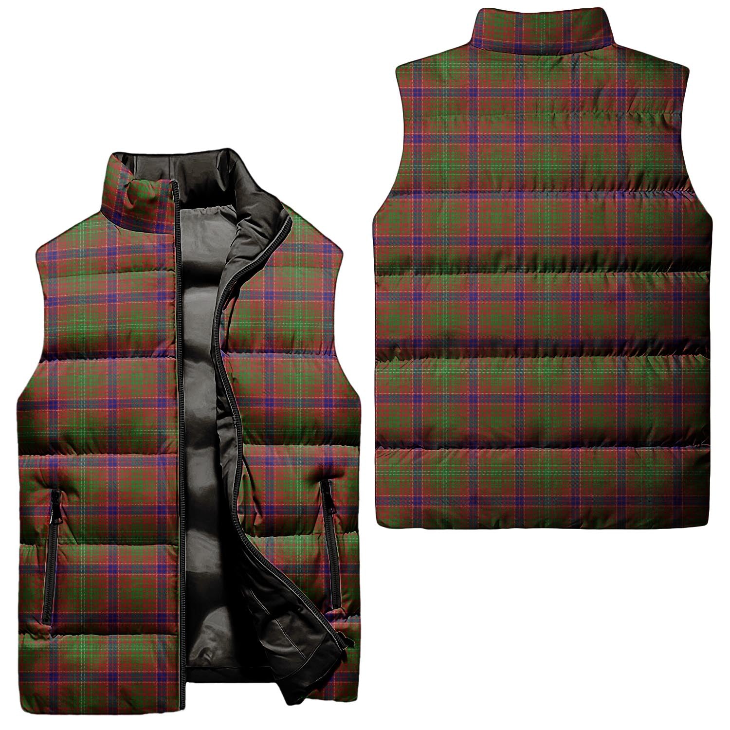 Lumsden Tartan Sleeveless Puffer Jacket Unisex - Tartanvibesclothing