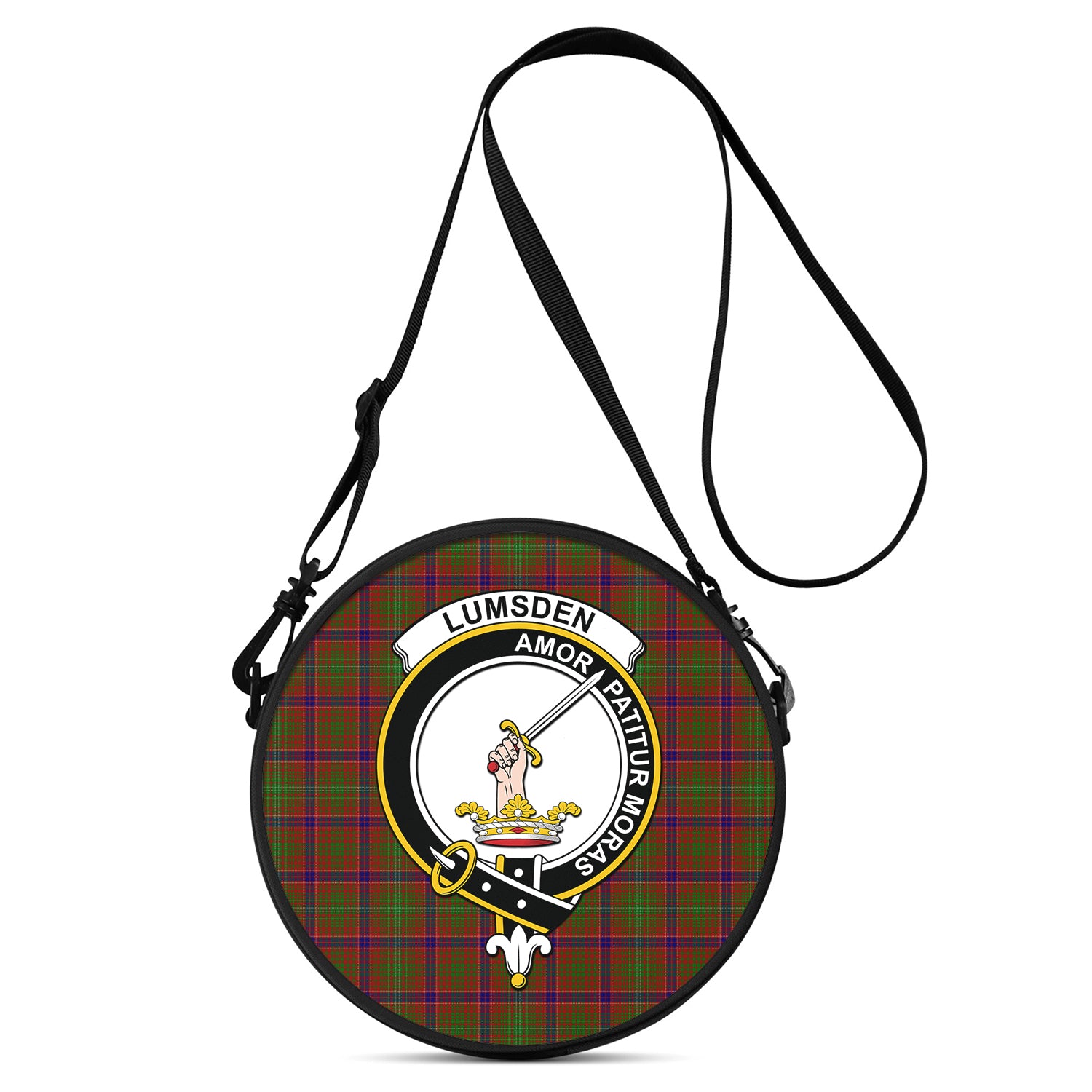 lumsden-tartan-round-satchel-bags-with-family-crest