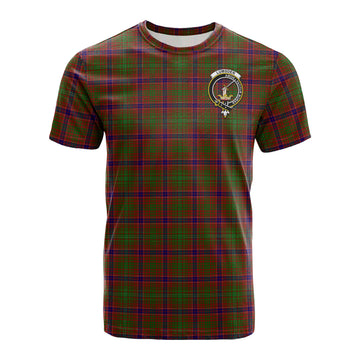 Lumsden Tartan T-Shirt with Family Crest - Tartan Vibes Clothing