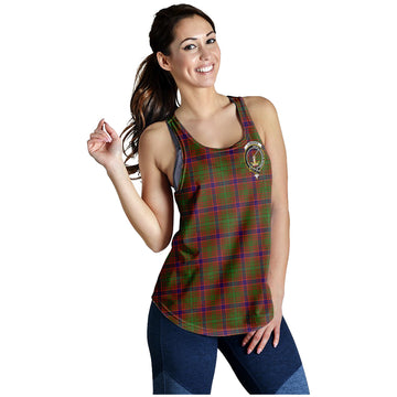 lumsden-tartan-women-racerback-tanks-with-family-crest