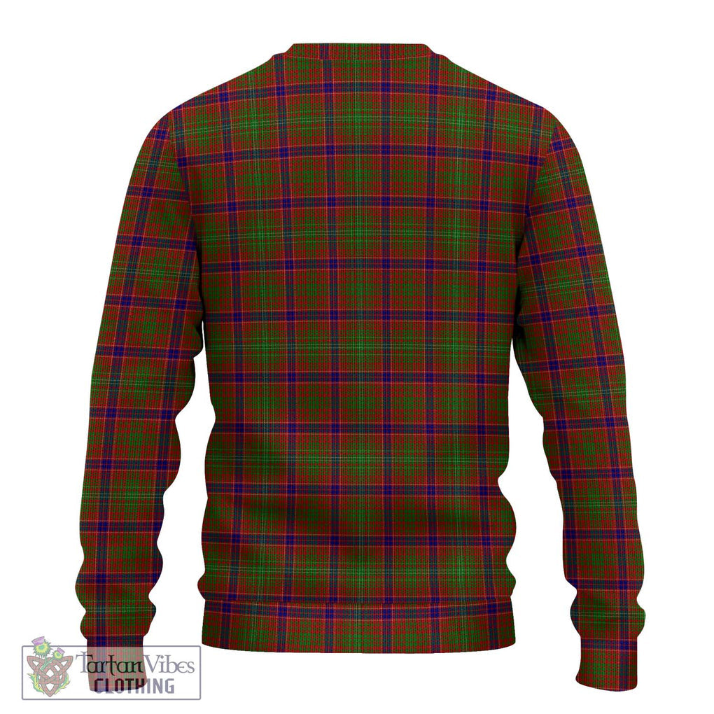 Lumsden Tartan Knitted Sweater with Family Crest DNA In Me Style - Tartanvibesclothing Shop