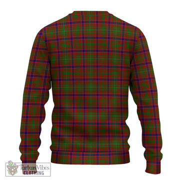 Lumsden Tartan Knitted Sweater with Family Crest DNA In Me Style - Tartanvibesclothing Shop