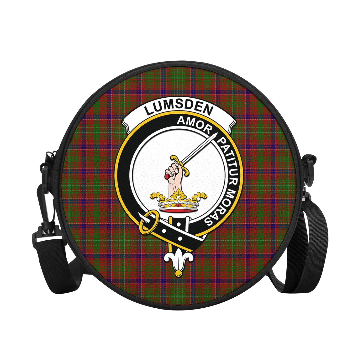 lumsden-tartan-round-satchel-bags-with-family-crest
