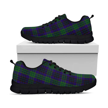 Lumsden Green Tartan Sneakers
